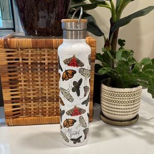 Primitives by Kathy "Be Spirited" Butterfly Insulated Metal Water Bottle